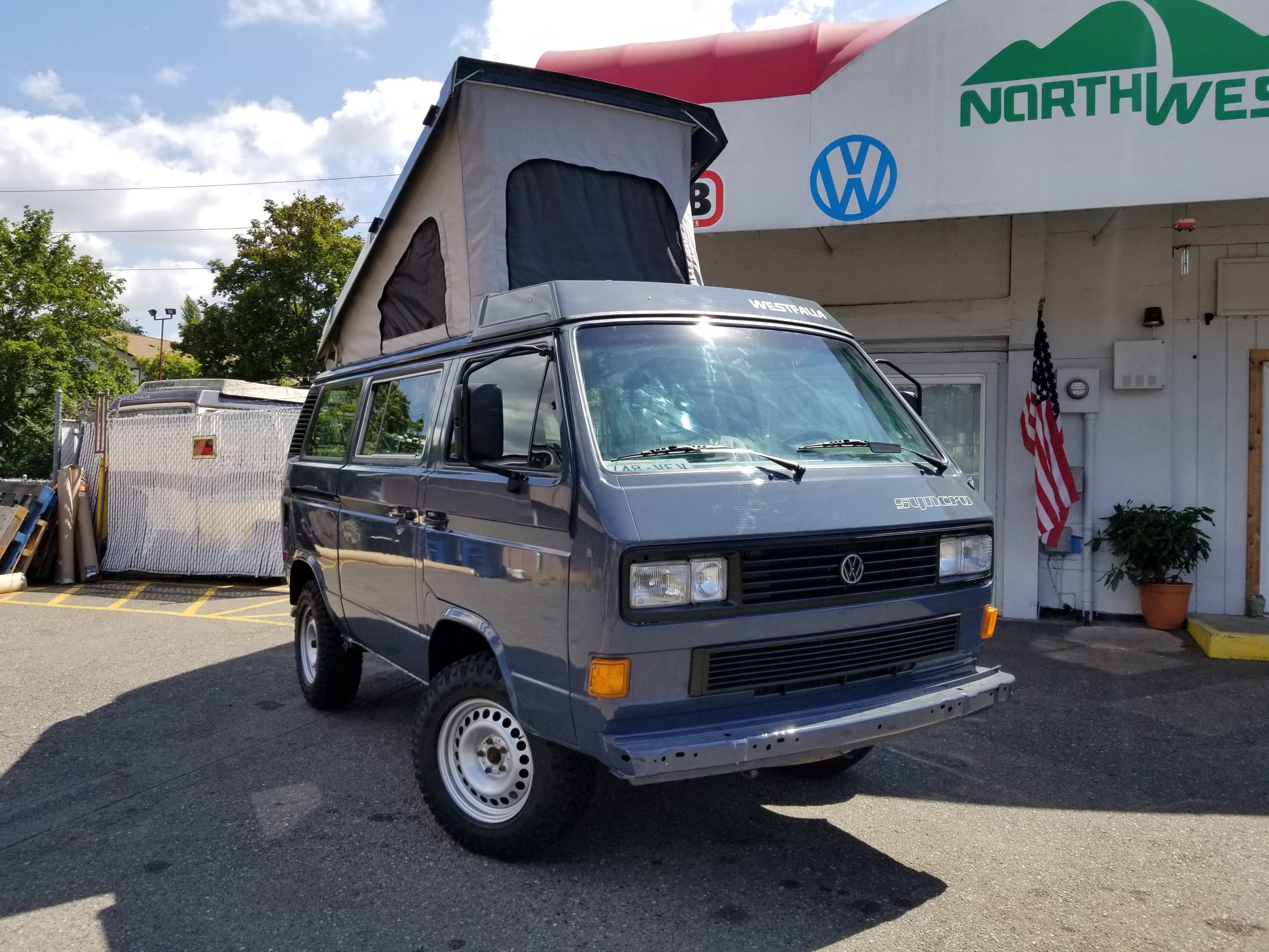 North Westy Sunbrella® Replacement Westfalia Pop Top Canvas – Grey North Westy Sunbrella® Replacement Westfalia Pop Top Canvas – Grey - image 1 of 4