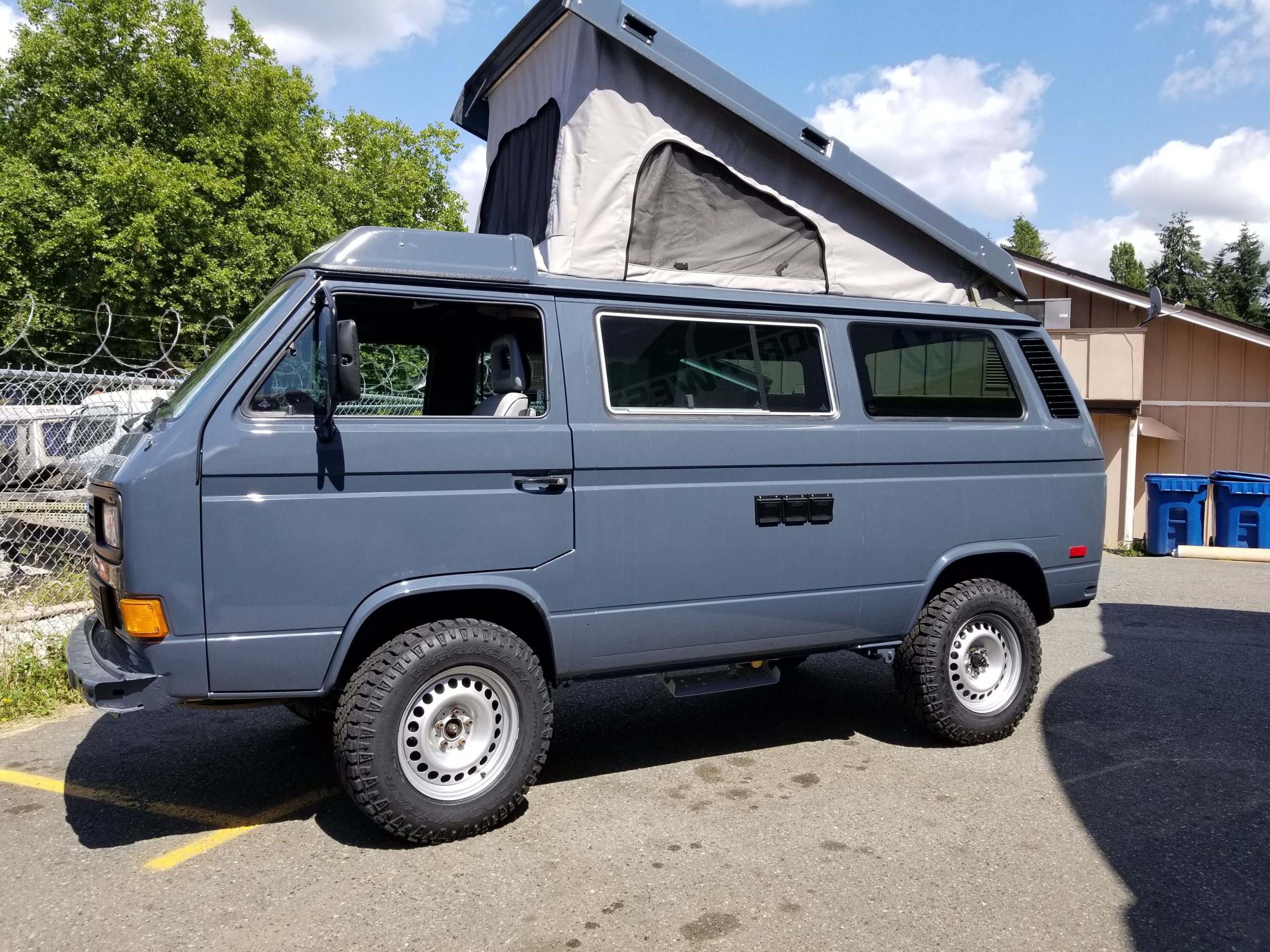 North Westy Sunbrella® Replacement Westfalia Pop Top Canvas – Grey North Westy Sunbrella® Replacement Westfalia Pop Top Canvas – Grey - image 2 of 4