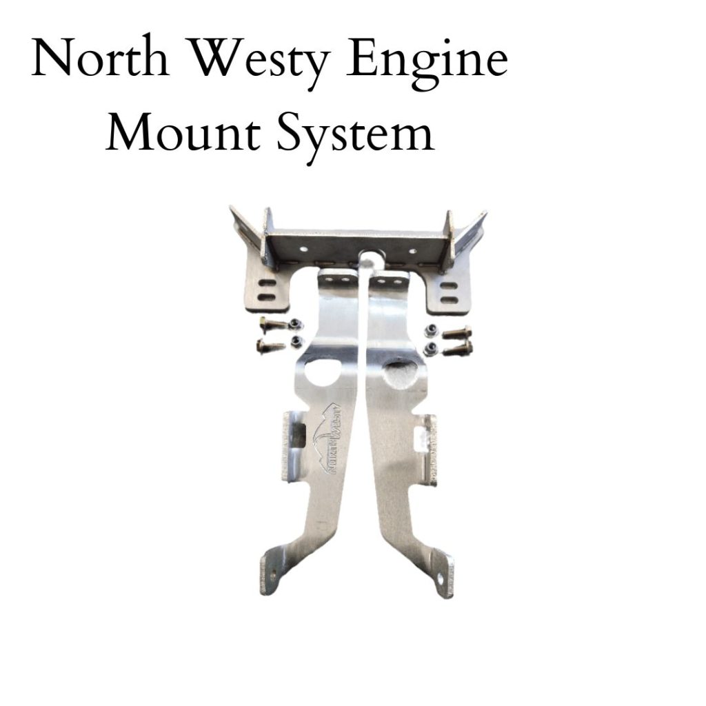 Stainless steel engine mount system